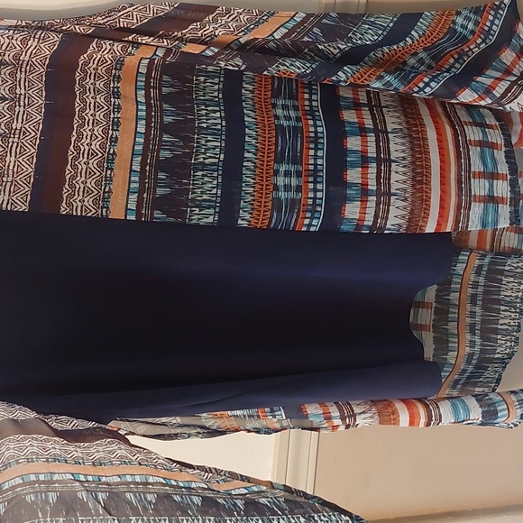 Cato Multicolor Sleeveless Blouse - Picture 4 of 16